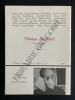 L'ENVERS DU MIROIR-CAHIER N°1-THOMAS BERNHARD. GERARD GUEGUEN (SOUS LA RESPONSABILITE DE)-HERVE LENORMAND ET WERNER WOGERBAUER (CAHIER DIRIGE PAR)