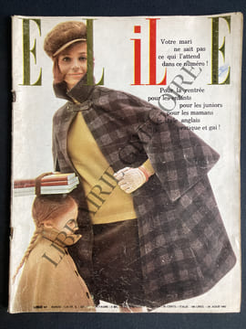 ELLE-N°870-24 AOUT 1962. undefined