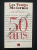 LES TEMPS MODERNES-N°587-MARS-AVRIL-MAI 1996-50 ANS. CLAUDE LANZMANN-JACQUES DERRIDA-ROBERT REDEKER-JEAN-FRANCOIS LOUETTE-JEANNETTE COLOMBEL-BERNARD ...