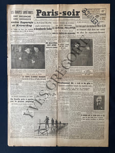 PARIS-SOIR-N°1102-MARDI 16 NOVEMBRE 1943