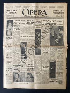OPERA-N°279-DU 15 AU 21 NOVEMBRE 1950