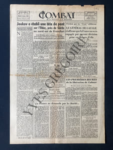 COMBAT-N°207-MARDI 6 FEVRIER 1945