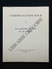 CAHIERS GUSTAVE ROUD-I-LES POEMES EN VERS ET EN VERSETS. 