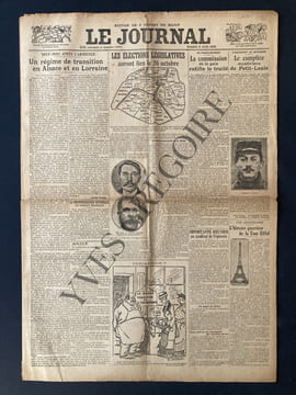 LE JOURNAL-N°9806-SAMEDI 2 AOUT 1919. undefined