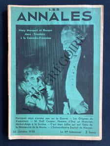 LES ANNALES-25 OCTOBRE 1938