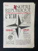 NOTRE REPUBLIQUE-N°216-VENDREDI 22 AVRIL 1966. 