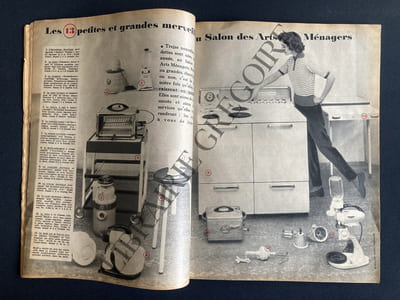 ELLE-N°428-22 FEVRIER 1954-LES ARTS MENAGERS