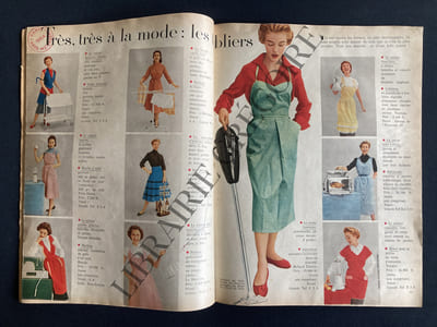 ELLE-N°428-22 FEVRIER 1954-LES ARTS MENAGERS