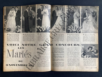ELLE-N°428-22 FEVRIER 1954-LES ARTS MENAGERS