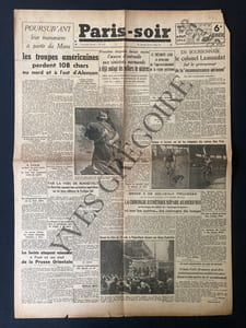 PARIS-SOIR-N°1330-MARDI 15 AOUT 1944