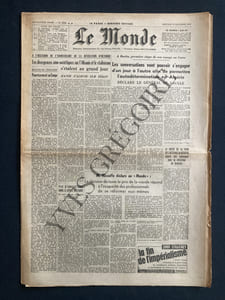 LE MONDE-N°5228-MERCREDI 8 NOVEMBRE 1961