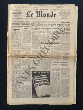 LE MONDE-N°9153-JEUDI 20 JUIN 1974. undefined