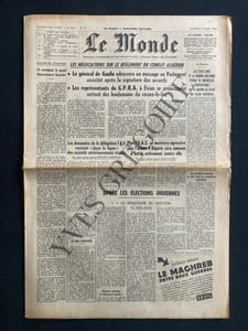 LE MONDE-N°5331-VENDREDI 9 MARS 1962