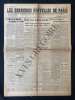 LES DERNIERES NOUVELLES DE PARIS-N°65-VENDREDI 23 AOUT 1940. 