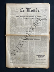 LE MONDE-N°7974-JEUDI 3 SEPTEMBRE 1970
