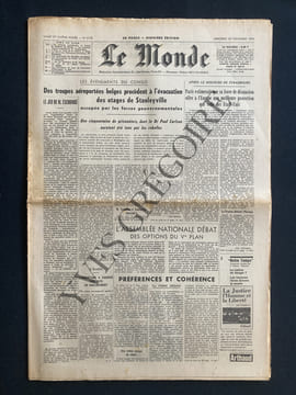 LE MONDE-N°6178-MERCREDI 25 NOVEMBRE 1964. undefined