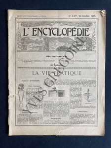 L'ENCYCLOPEDIE-N°117-20 OCTOBRE 1895