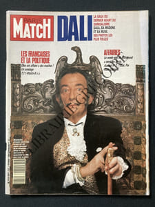 PARIS MATCH-N°2071-2 FEVRIER 1989-SALVADOR DALI