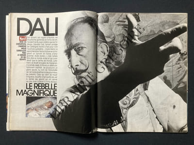 PARIS MATCH-N°2071-2 FEVRIER 1989-SALVADOR DALI