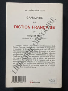 TRAITE PRATIQUE DE LA DICTION FRANCAISE