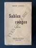 SABLES ROUGES. SERGE LAURAC