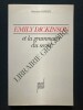 EMILY DICKINSON ET LA GRAMMAIRE DU SECRET. CHRISTINE SAVINEL