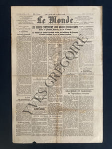 LE MONDE-N°27-JEUDI 18 JANVIER 1945