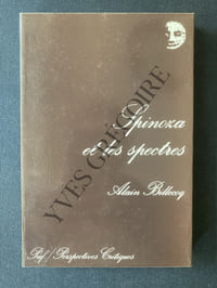 SPINOZA ET LES SPECTRES