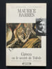 GRECO OU LE SECRET DE TOLEDE. MAURICE BARRES