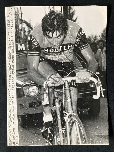 PHOTOGRAPHIE-EDDY MERCKX-1973. 
