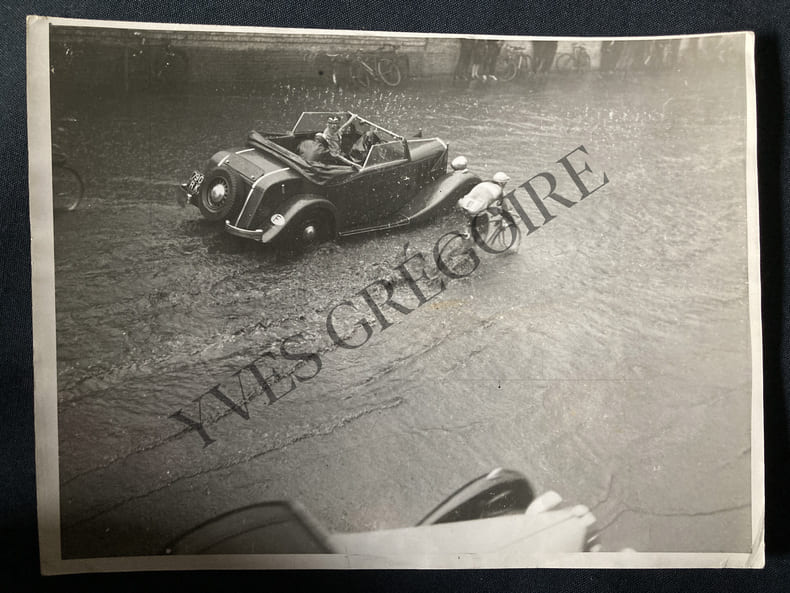 PHOTOGRAPHIE TOUR DE FRANCE 1936-EGLI-CARVIN. 
