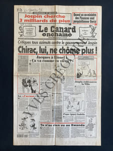 LE CANARD ENCHAINE-N°4029-14 JANVIER 1998
