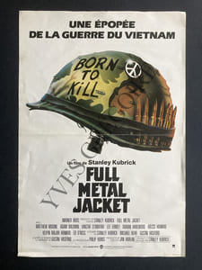 FULL METAL JACKET-FILM DE STANLEY KUBRICK-1987-AFFICHE PETIT FORMAT