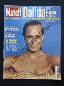 PARIS MATCH-N°3019-DU 29 MARS AU 4 AVRIL 2007-DALIDA