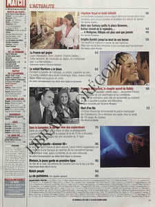 PARIS MATCH-N°3019-DU 29 MARS AU 4 AVRIL 2007-DALIDA