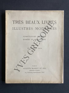 CATALOGUE AUGUSTE ADER-BLAIZOT-DROUOT 12 JUIN 1939-TRES BEAUX LIVRES ILLUSTRES MODERNES