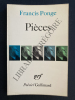 PIECES. FRANCIS PONGE