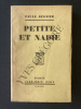 PETITE ET NADIE. PAULE REGNIER