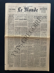 LE MONDE-N°8572-DIMANCHE 6 ET LUNDI 7 AOUT 1972