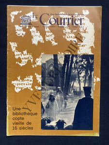 LE COURRIER DE L'UNESCO-MAI 1971-UNE BIBLIOTHEQUE COPTE VIEILLE DE 16 SIECLES