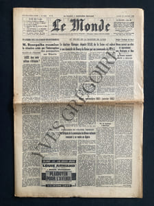 LE MONDE-N°5293-MARDI 23 JANVIER 1962