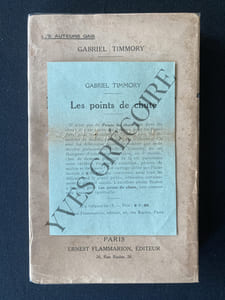 LES POINTS DE CHUTE