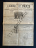 L'ECHO DE PARIS-N°12632-MARDI 18 MARS 1919. 