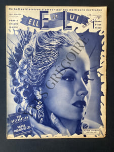 ELLE ET LUI-N°18-6 JUILLET 1937-MERLE OBERON