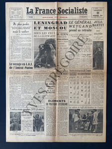 LA FRANCE SOCIALISTE-N°11-VENDREDI 21 NOVEMBRE 1941