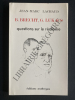 B. BRECHT, G. LUKACS Questions sur le réalisme. JEAN-MARC LACHAUD