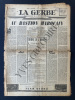 LA GERBE-N°122-JEUDI 12 NOVEMBRE 1942. 