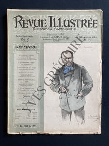 REVUE ILLUSTREE-N°70-1 NOVEMBRE 1888