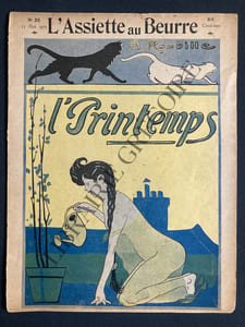 L'ASSIETTE AU BEURRE-N°215-13 MAI 1905-L'PRINTEMPS-ROUBILLE