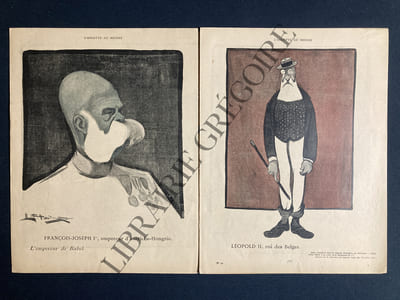 L'ASSIETTE AU BEURRE-N°19-8 AOUT 1901-LES SOUVERAINS-LEAL DE CAMARA